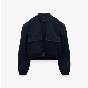 Zara maxi pocket bomber
